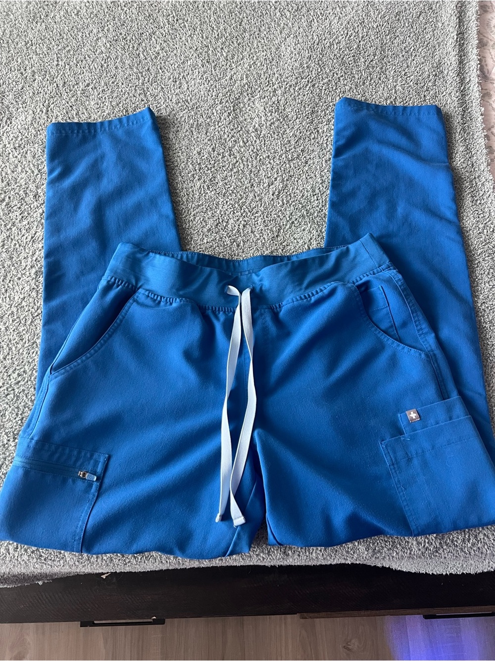 FIGS Women’s Royal Blue Scrub Pants Yola Style M/T